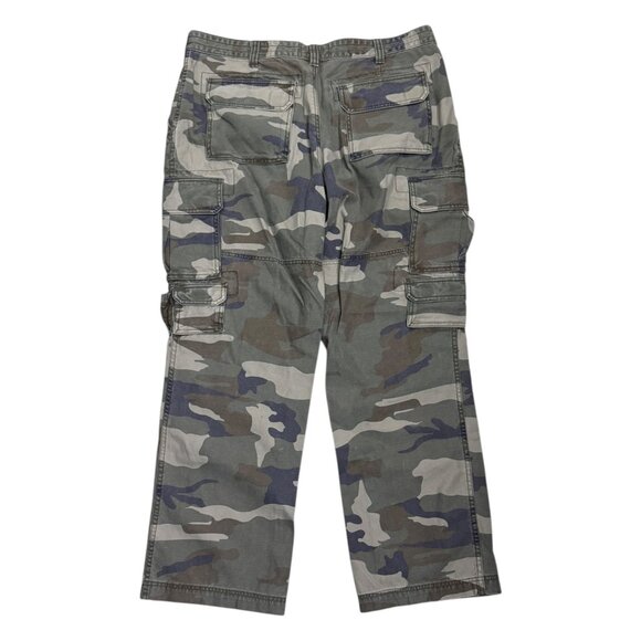 REDHEAD CAMO Army Relaxed Casual Baggy Cargo Pants Mens 38x32 - Picture 2 of 7